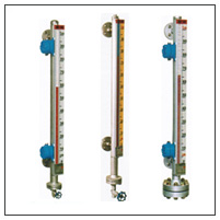 UHZ-517T35　磁翻柱液位計(jì)?。ǚ栏?、頂導(dǎo)管304內(nèi)襯PTFE）